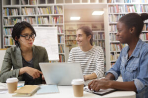 Students Talking